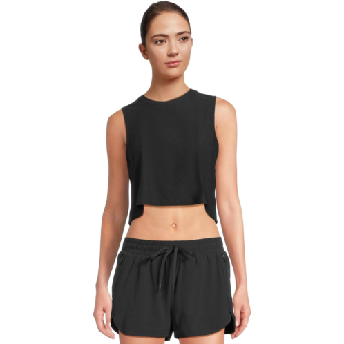 Womens Beyond Yoga Featherweight Balance Cropped Tank