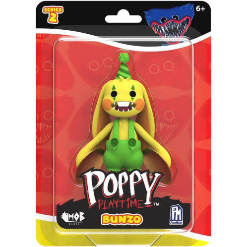 Poppy Playtime - Bunzo Bunny Action Figure (5 Tall Posable Figure, Series 2)