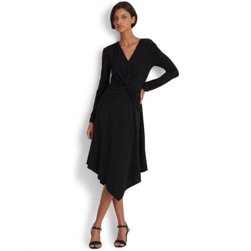 POLO RALPH LAUREN Twist-Front Jersey Dress