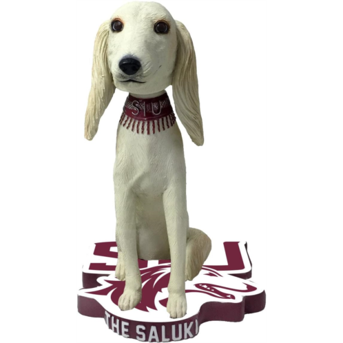 National Bobblehead Hall of Fame and Museum The Saluki Southern Illinois Salukis Special Edition Live Mascot Bobblehead NCAA