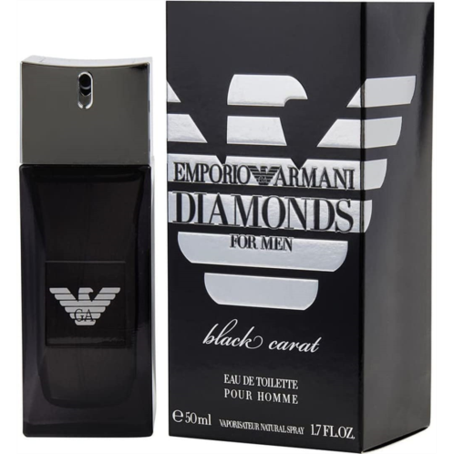 GIORGIO ARMANI Emporio Diamond Carat EDT, Black, 1.7 Ounces