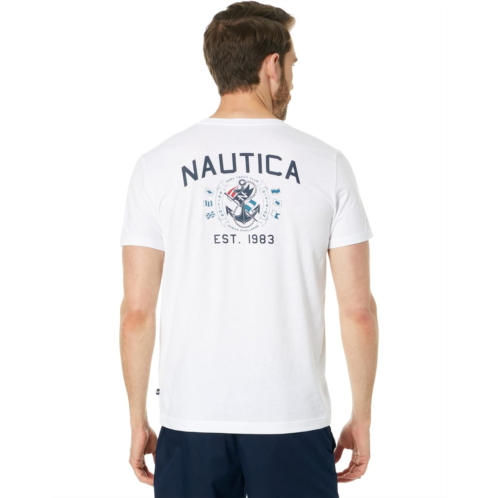 Nautica Sustainably Crafted Sail and Prevail Graphic T-Shirt