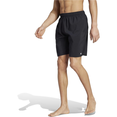 Mens adidas Solid CLX Classic-Length Swim Shorts