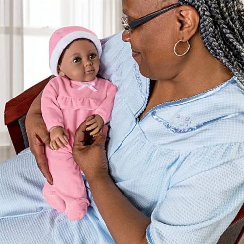 The Ashton-Drake Galleries Kayla The Comfort Therapy Doll for Alzheimers African American Black Baby Doll by Ashton-Drake