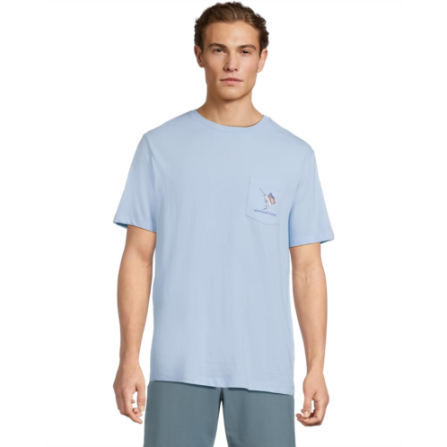 Vineyard Vines Usa Marlin Fishing Short Sleeve Tee