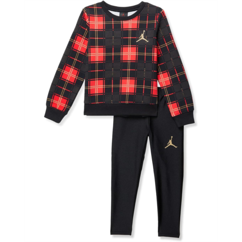 Jordan Kids Flight Plaid Shine Leggings (Toddler/Little Kids)