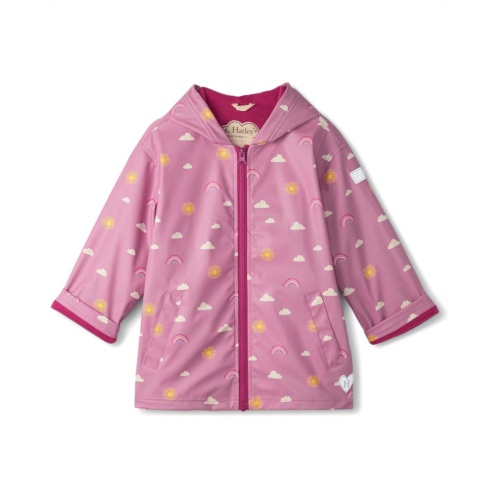 Hatley Kids Sun Charms Zip-Up Rain Jacket (Toddler/Little Kid/Big Kid)