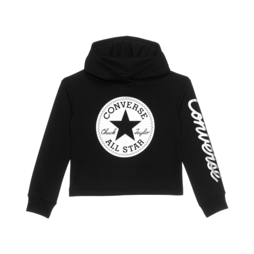 Converse Kids Cropped Foil Graphic Hoodie (Little Kids)
