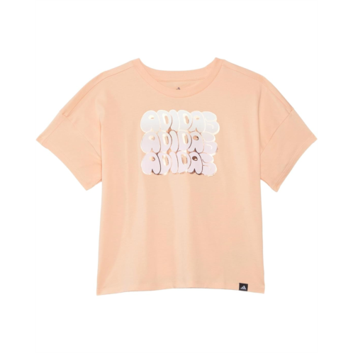 Adidas Kids Drop Shoulder Tee (Big Kid)