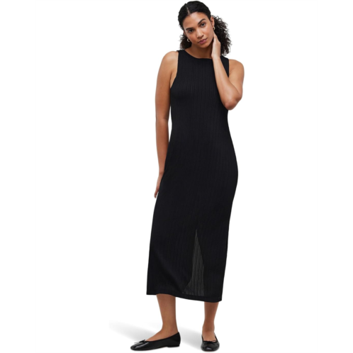 Womens Madewell Rib-Knit Sleeveless Maxi Dress