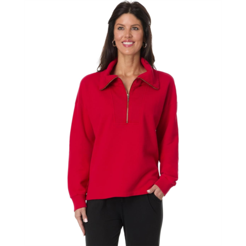 Mod-o-doc Long Sleeve Half Zip Sweatshirt