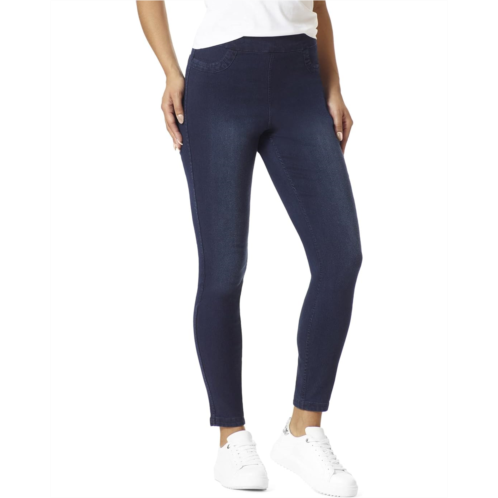 Womens HUE Reversible Denim Leggings