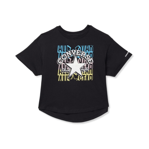 Converse Kids High-Low Boyfriend Graphic Tee (Big Kids)