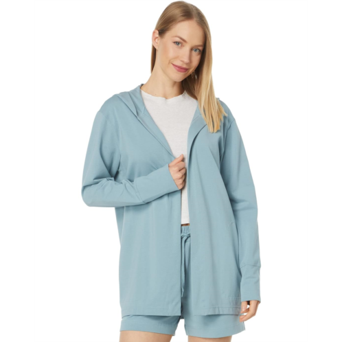 Life is Good Solid Crusher-Flex Open Cardigan