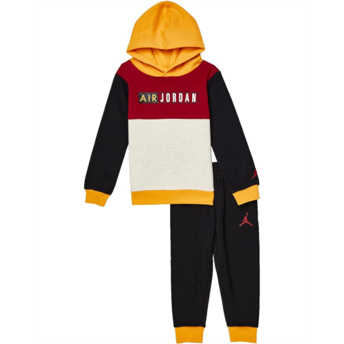 Jordan Kids Paprika Fleece Pullover Hoodie Set (Toddler)