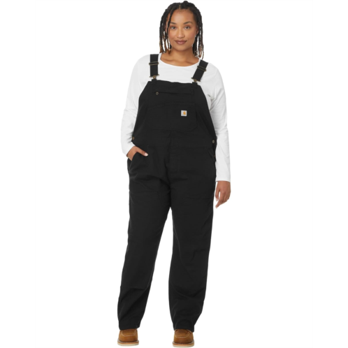 Womens Carhartt Rugged Flex Loose Fit Canvas Bib Overalls