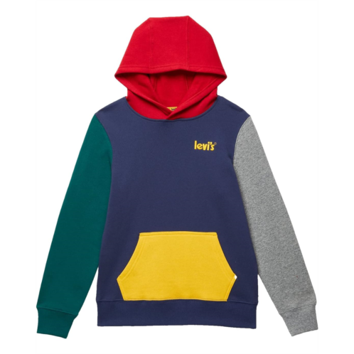 Levi  s Kids Color-Blocked Pullover Hoodie (Big Kids)