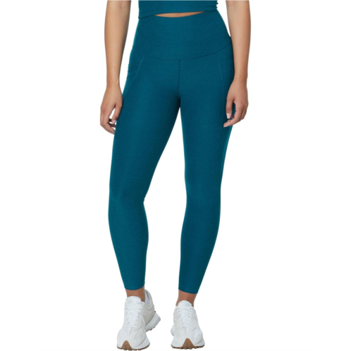 Womens Beyond Yoga Spacedye Out Of Pocket High-Waisted Midi Legging