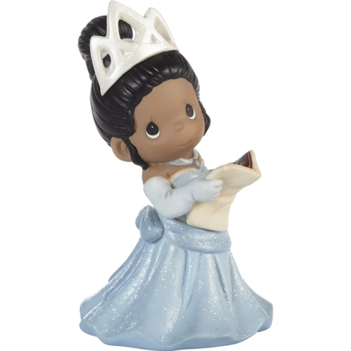 Precious Moments Disney Showcase Princess Tiana Figurine My Dream Starts with Me Tiana Bisque Porcelain Figurine Princess and The Frog Disney Decor
