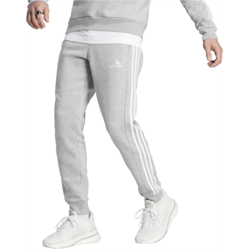 Adidas Essentials Fleece Tapered Cuffed 3-Stripes Pants