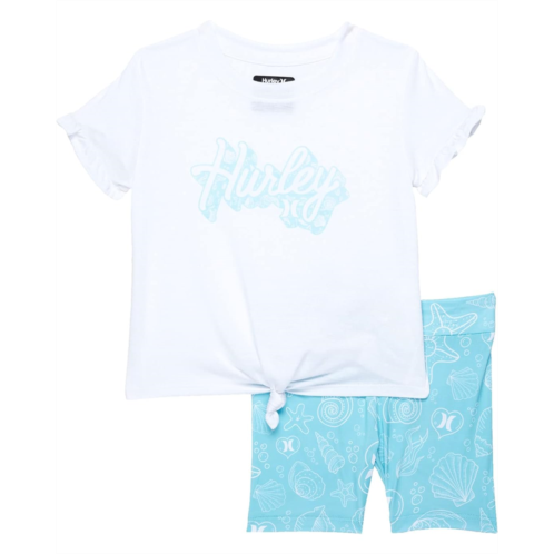 Hurley Kids Bike Shorts Set (Toddler/Little Kids)