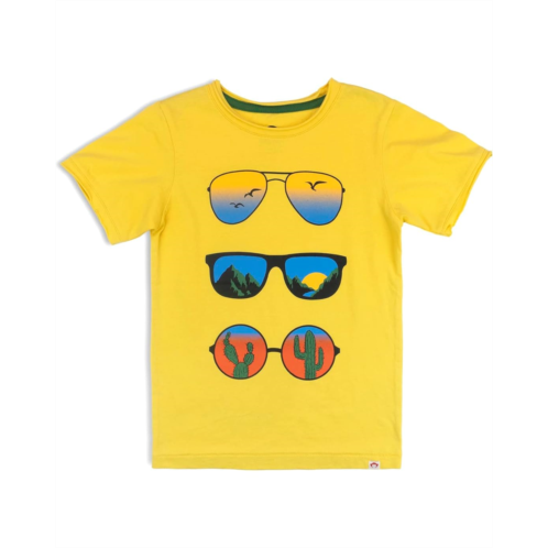 Appaman Kids Graphic Short Sleeve Tee - Shades In The Valley (Toddler/Little Kids/Big Kids)