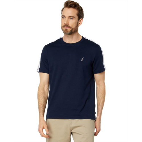 Nautica Shoulder-Stripe T-Shirt