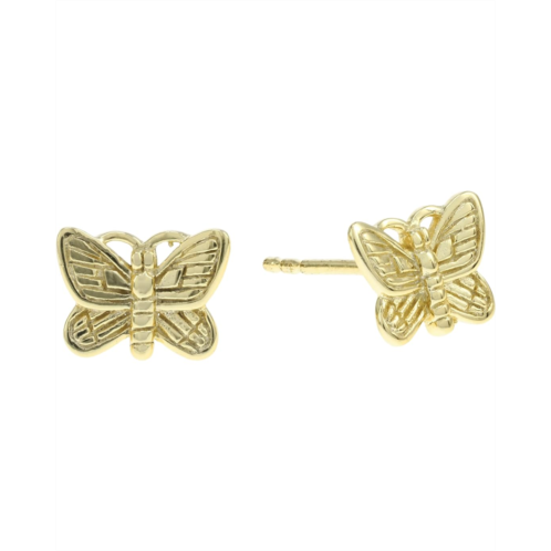 Argento Vivo Metal Mini Butterfly Stud Earrings