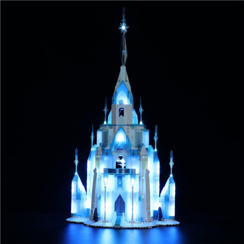 GEAMENT LED Light Kit Compatible with Lego The Ice Castle - Lighting Set for 43197 Building Model (Model Set Not Included)