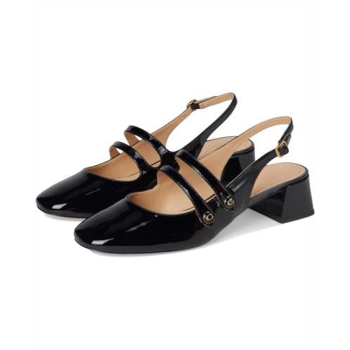 COACH Winley Patent Leather Slingback Mary Jane