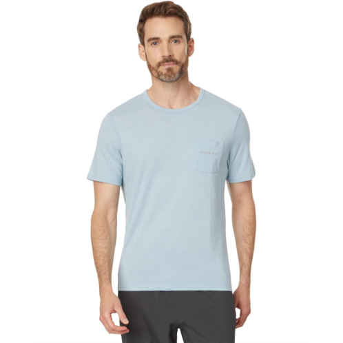 Mens Free Fly Sun & Surf Pocket Tee