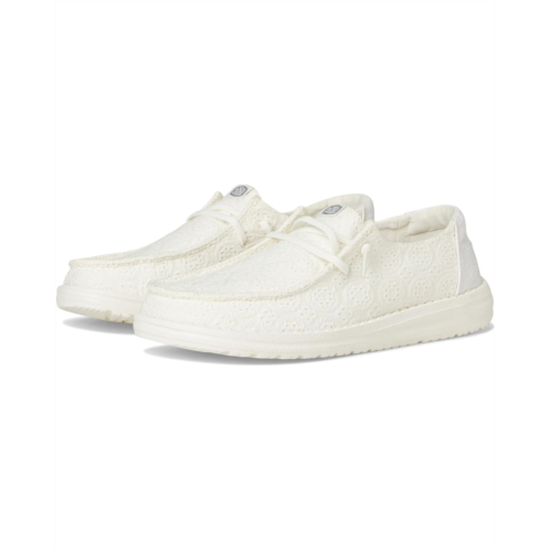 Hey Dude Kids Wendy Eyelet Lace (Little Kid/Big Kid)