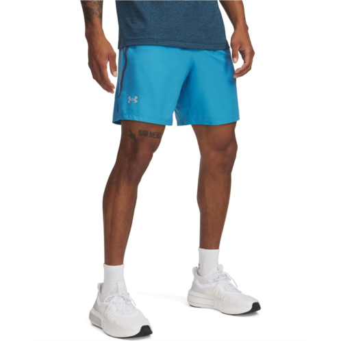 Mens Under Armour Launch Run 7 2-in-1 Shorts
