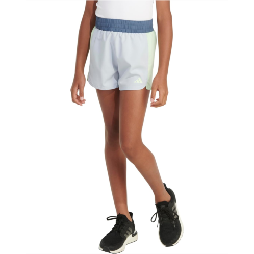 Adidas Kids Clrblock S24 WVN Pacer Short(Big Kid)