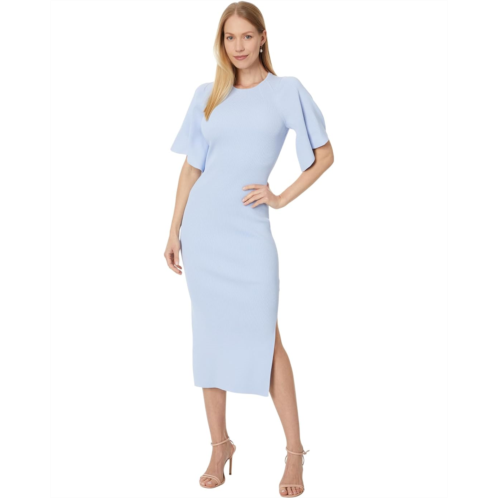 Womens Ted Baker Raelea Rib Engineered Bodycon Midi Dress