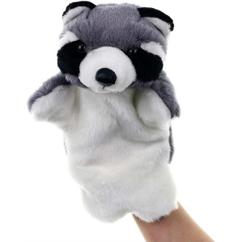 ZUXUCUVU Hand Puppets Plush Raccoon Stuffed Animals Toys Imaginative Pretend Play Storytelling