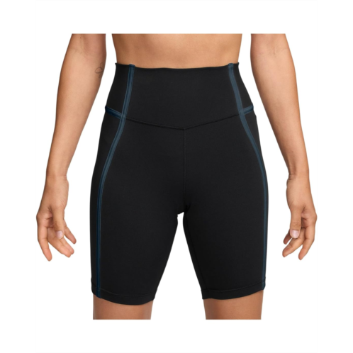Womens Nike Dri-FIT One High-Rise 8 Sport Shorts