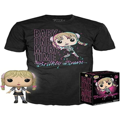 Funko POP Collectors Box - Britney Spears POP Vinyl Figure + T-Shirt, Black, X-Large