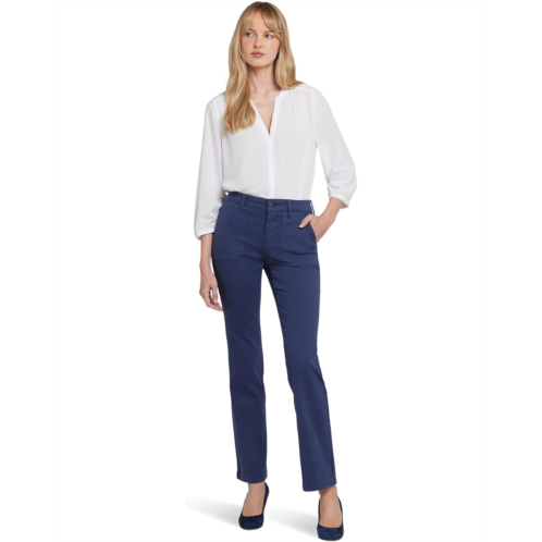 NYDJ Marilyn Straight Utility Pocket in Starless Sky