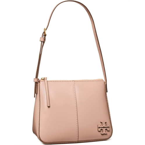 Tory Burch McGraw Spazzolato Boxy Shoulder Bag