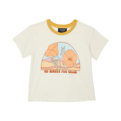 Tiny Whales Go Where You Grow Boxy Tee (Toddler/Little Kids/Big Kids)