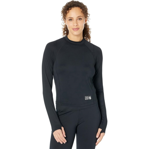 Womens Mountain Hardwear Crater Lake Long Sleeve Crop