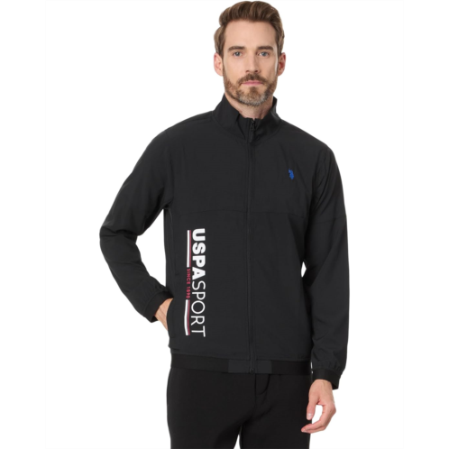 U.S. POLO ASSN. USPA Stretch Woven USPA Sport Full Zip Jacket