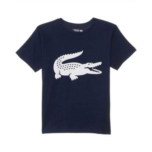 Lacoste Kids Oversized XXL Logo Tennis T-shirt (Big Kid)