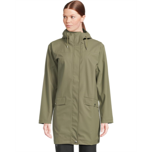Womens Helly Hansen Moss RainCoat