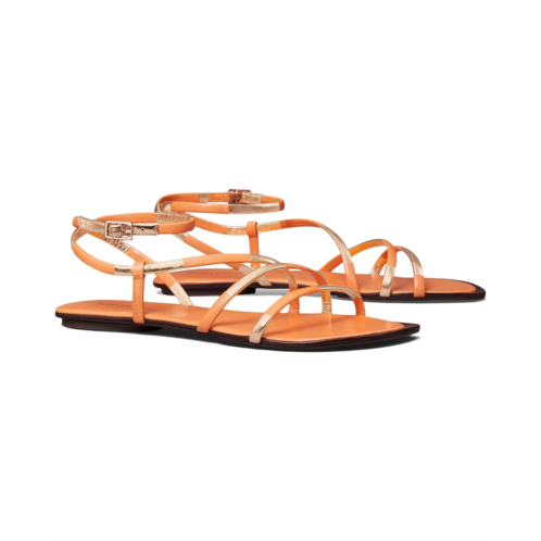 Tory Burch Split Mignon Strappy Flat Sandal