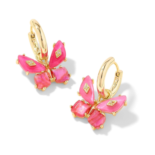 Kendra Scott Bianca Butterfly Huggie Earrings