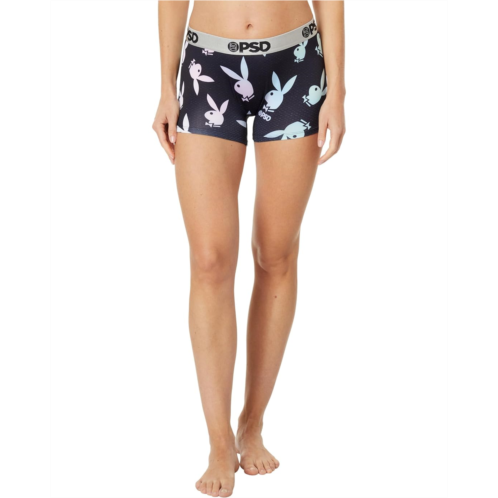 Womens PSD Playboy Glow Boyshorts