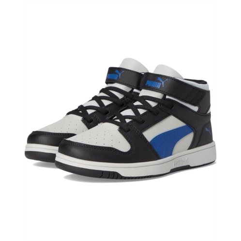 PUMA Kids Rebound Layup Mid Hook And Loop (Little Kid)