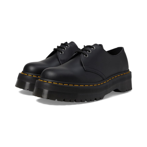 Dr. Martens Unisex Dr Martens 1461 Quad Smooth Leather Platform Shoes